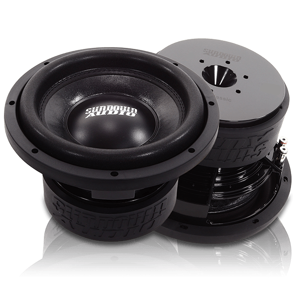 SA-CLASSIC 10" 750W BLACK MOTOR SUBWOOFER