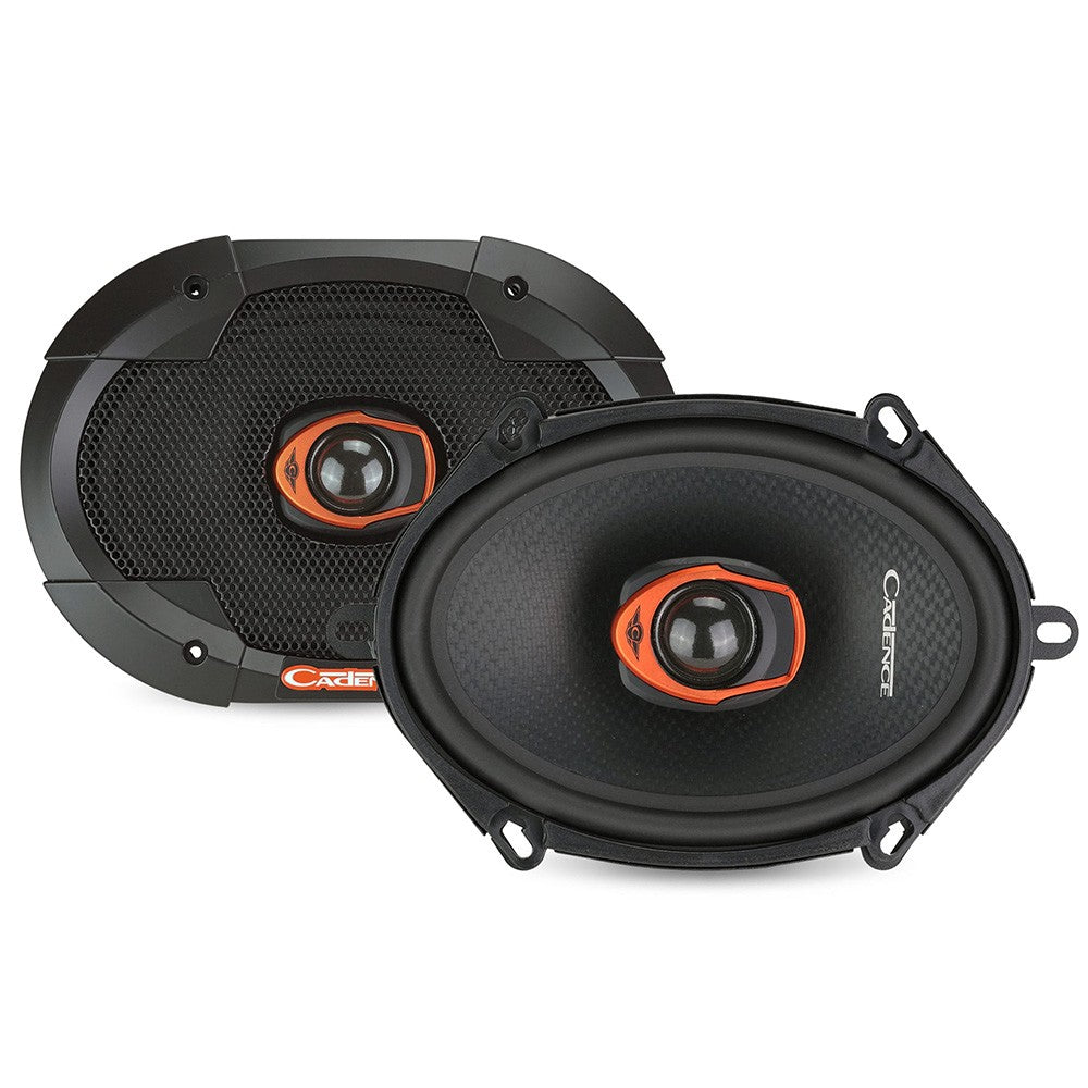 QRS57 | 5"X7" / 6"X8", 360W, 2-WAY FULL RANGE SPEAKERS, 4OHMS, PAIR