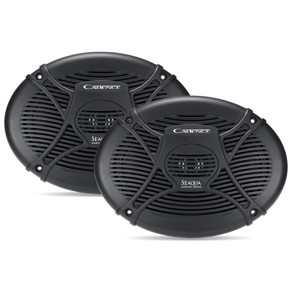 SQS69B | 6"X9" 480W, 2‐WAY MARINE SPEAKERS, 4OHMS, PAIR