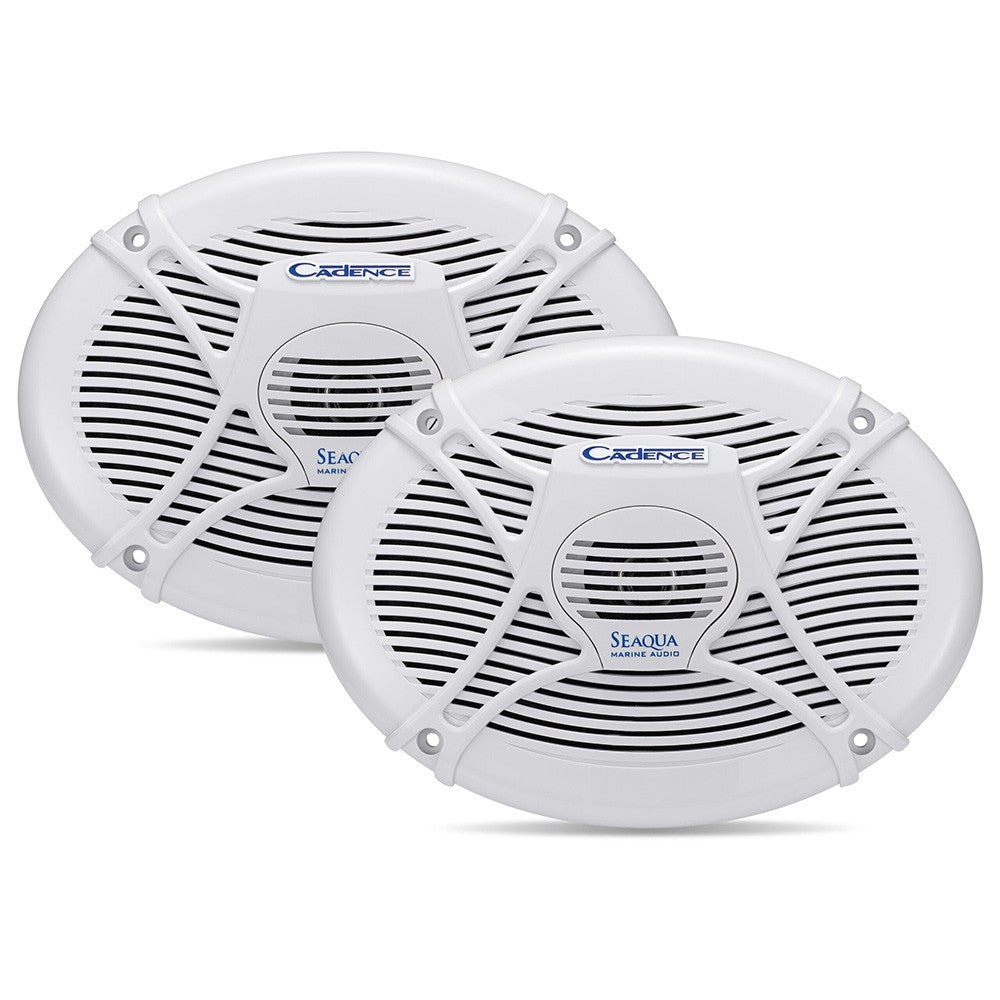 SQS69W | 6"X9" 480W, 2‐WAY MARINE SPEAKERS, 4OHMS, PAIR